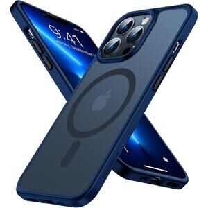 TORRAS iPhone 13 Pro Max Case MagSafe Military Grade Drop Magnetic Blue